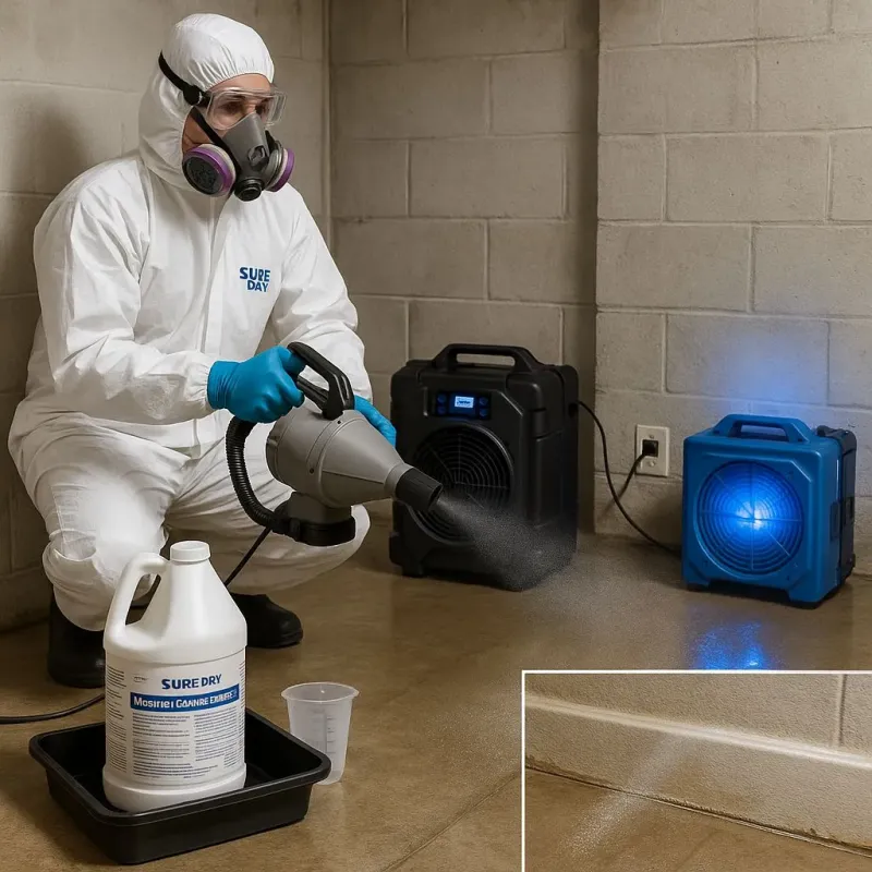 Sanitization and Odor Removal process in South Chicago Heights, IL