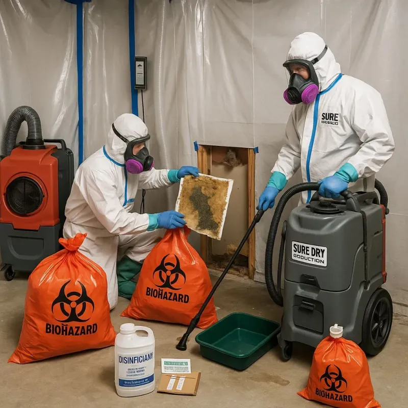 Contaminated Water Handling Protocols process in South Chicago Heights, IL